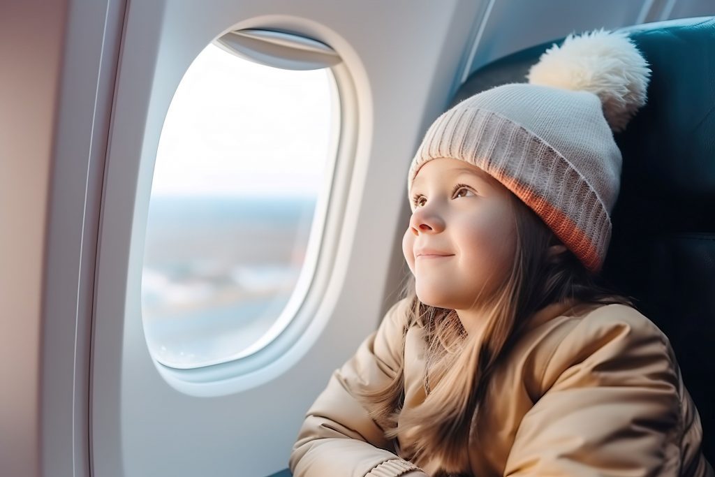 Listening to Clients' real needs. Child on Private Jet - Admiral Jet